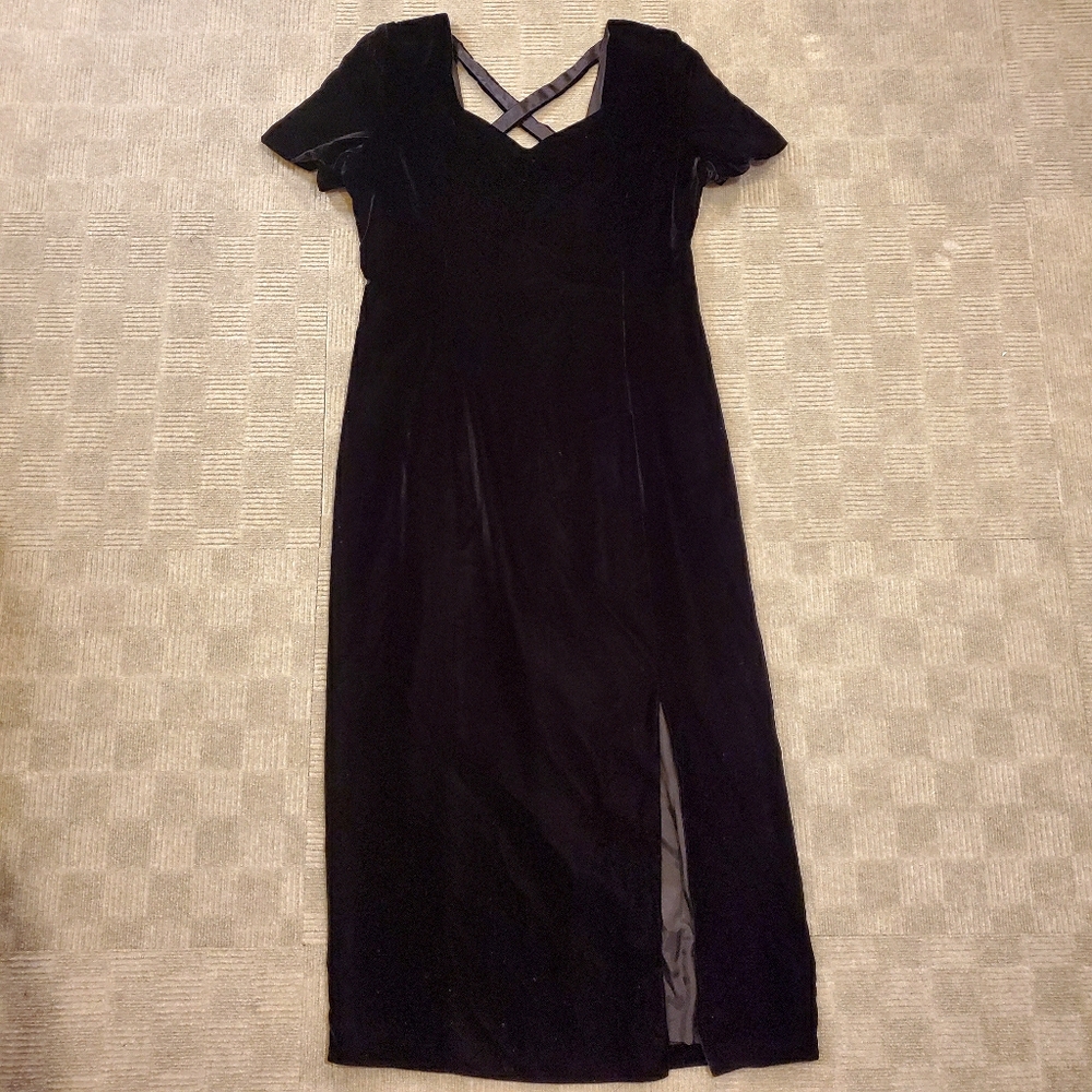 90s Velvet Gown